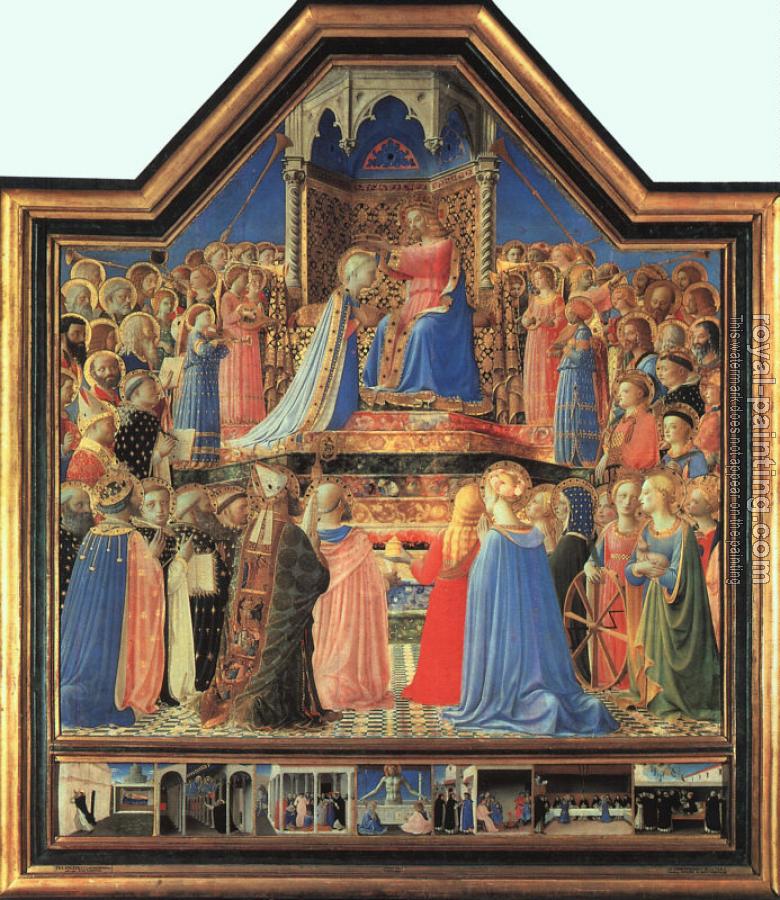 Fra Angelico : Coronation of the Virgin